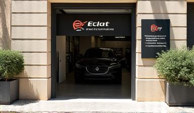 Éclat Auto Detailing – Entrée du garage à Marseille